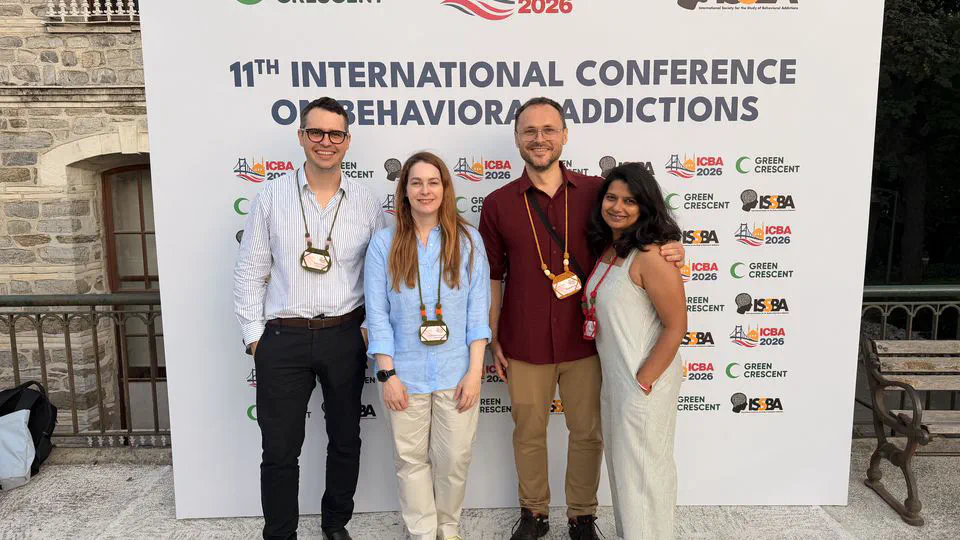 Presenting at the 11th International Conference on Behavioral Addictions in Istanbul